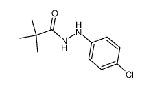 Pivalic acid (4-chlorophenyl)-hydrazide结构式