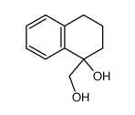 1-Hydroxymethyl-1-hydroxy-1,2,3,4-tetrahydro-naphthalin结构式