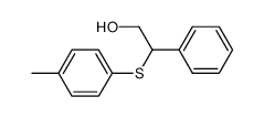 2-(4-methylphenylthio)-2-phenylethanol结构式
