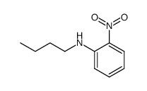 o-Nitro-N-n-butylaminobenzene结构式