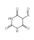 5-nitroso-1,3-diazinane-2,4,6-trione Structure