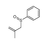2-methylprop-2-enylsulfinylbenzene结构式