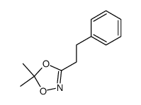 5,5-dimethyl-3-(2-phenylethyl)-1,4,2-dioxazole Structure