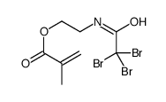 2-[(2,2,2-tribromoacetyl)amino]ethyl 2-methylprop-2-enoate结构式