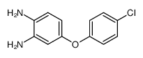 1,2-diamino-4-(p-chlorophenoxy)-benzene Structure