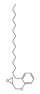 2-[(2-pentadecylphenoxy)methyl]oxirane Structure