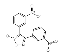 3,4-bis(3-nitrophenyl)-2-oxido-1-oxa-5-aza-2-azoniacyclopenta-2,4-diene structure