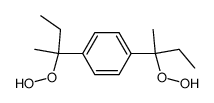 1,4-bis-(1-hydroperoxy-1-methyl-propyl)-benzene结构式