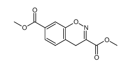 dimethyl 4H-benzo[e][1,2]oxazine-3,7-dicarboxylate结构式