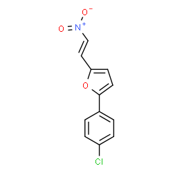 2-(4-Chloro-phenyl)-5-(2-nitro-vinyl)-furan Structure