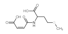 (Z)-N-(3-carboxy-1-oxoallyl)-DL-methionine结构式