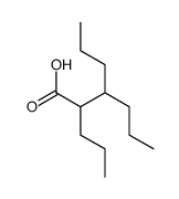 2,3-dipropylhexanoic acid Structure