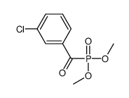 (3-chlorophenyl)-dimethoxyphosphorylmethanone Structure