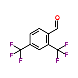 2,4-Bis(trifluoromethyl)benzaldehyde structure