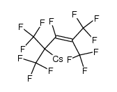 cesium salt of anion H Structure