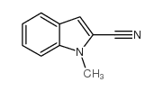 1H-Indole-2-carbonitrile,1-methyl- structure