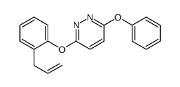 3-phenoxy-6-(2-prop-2-enylphenoxy)pyridazine结构式