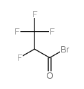 2,3,3,3-tetrafluoropropanoyl bromide Structure