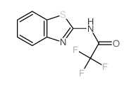 Acetamide, N-2-benzothiazolyl-2,2,2-trifluoro-结构式