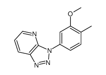 3-(3-methoxy-4-methylphenyl)triazolo[4,5-b]pyridine Structure