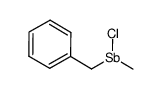 benzylmethylchlorostibine结构式