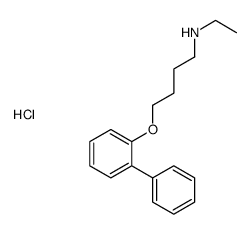 N-ethyl-4-(2-phenylphenoxy)butan-1-amine,hydrochloride结构式