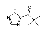 2,2-dimethyl-1-(1H-[1,2,4]triazol-3-yl)-propan-1-one Structure