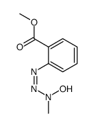 methyl 2-[[hydroxy(methyl)amino]diazenyl]benzoate结构式