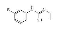 1-ethyl-3-(3-fluorophenyl)thiourea Structure