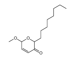 2-methoxy-6-octyl-2H-pyran-5-one Structure
