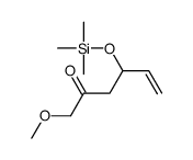 1-methoxy-4-trimethylsilyloxyhex-5-en-2-one Structure