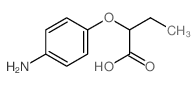 2-(4-aminophenoxy)butanoic acid结构式