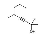 2,5-dimethyloct-5-en-3-yn-2-ol结构式