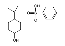 benzenesulfonic acid,4-tert-butylcyclohexan-1-ol Structure