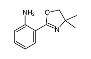 2-(4,5-二氢-4,4-二甲基-2-噁唑)苯胺结构式