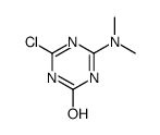 2-chloro-6-(dimethylamino)-1H-1,3,5-triazin-4-one Structure