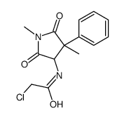 2-chloro-N-(1,4-dimethyl-2,5-dioxo-4-phenylpyrrolidin-3-yl)acetamide Structure