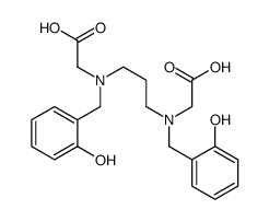 2-[3-[carboxymethyl-[(2-hydroxyphenyl)methyl]amino]propyl-[(2-hydroxyphenyl)methyl]amino]acetic acid结构式