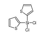 dichloro(dithiophen-2-yl)silane Structure