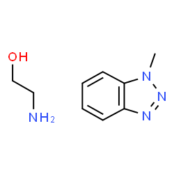 2-aminoethanol, compound with methyl-1H-benzotriazole (1:1) picture