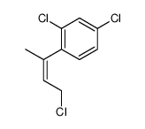 2,4-dichloro-1-(4-chlorobut-2-en-2-yl)benzene Structure