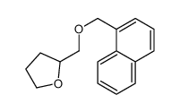 2-(naphthalen-1-ylmethoxymethyl)oxolane结构式