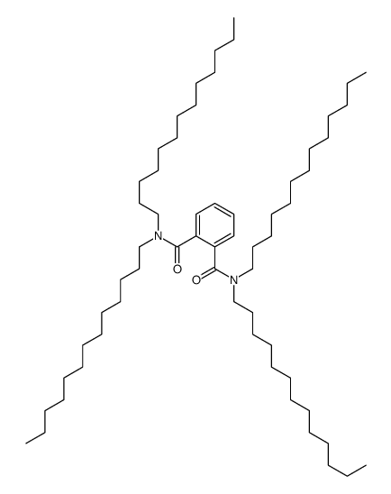 1-N,1-N,2-N,2-N-tetra(tridecyl)benzene-1,2-dicarboxamide结构式
