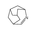 4-azatricyclo[4.3.1.1(3,8)]undec-4-ene结构式