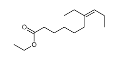 ethyl 7-ethyldec-7-enoate Structure