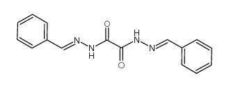 Ethanedioic acid,1,2-bis[2-(phenylmethylene)hydrazide] Structure