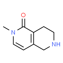 2,6-Naphthyridin-1(2H)-one,5,6,7,8-tetrahydro-2-methyl-(9CI) Structure