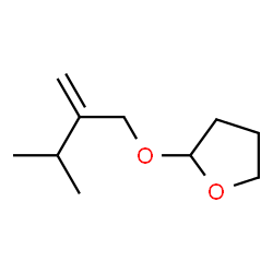 Furan, tetrahydro-2-(3-methyl-2-methylenebutoxy)- (9CI) structure