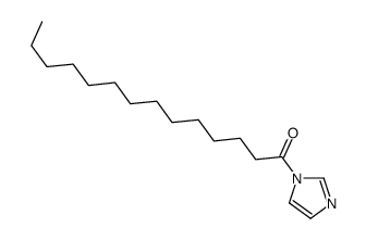 1-imidazol-1-yltetradecan-1-one结构式