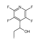 2,3,5,6-tetrafluoro-4-(1-hydroxypropyl)pyridine Structure